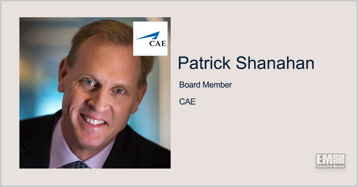 Former Acting Defense Secretary Patrick Shanahan Joins CAE Board