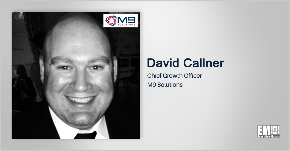 IT Industry Vet David Callner Named Chief Growth Officer at M9 Solutions
