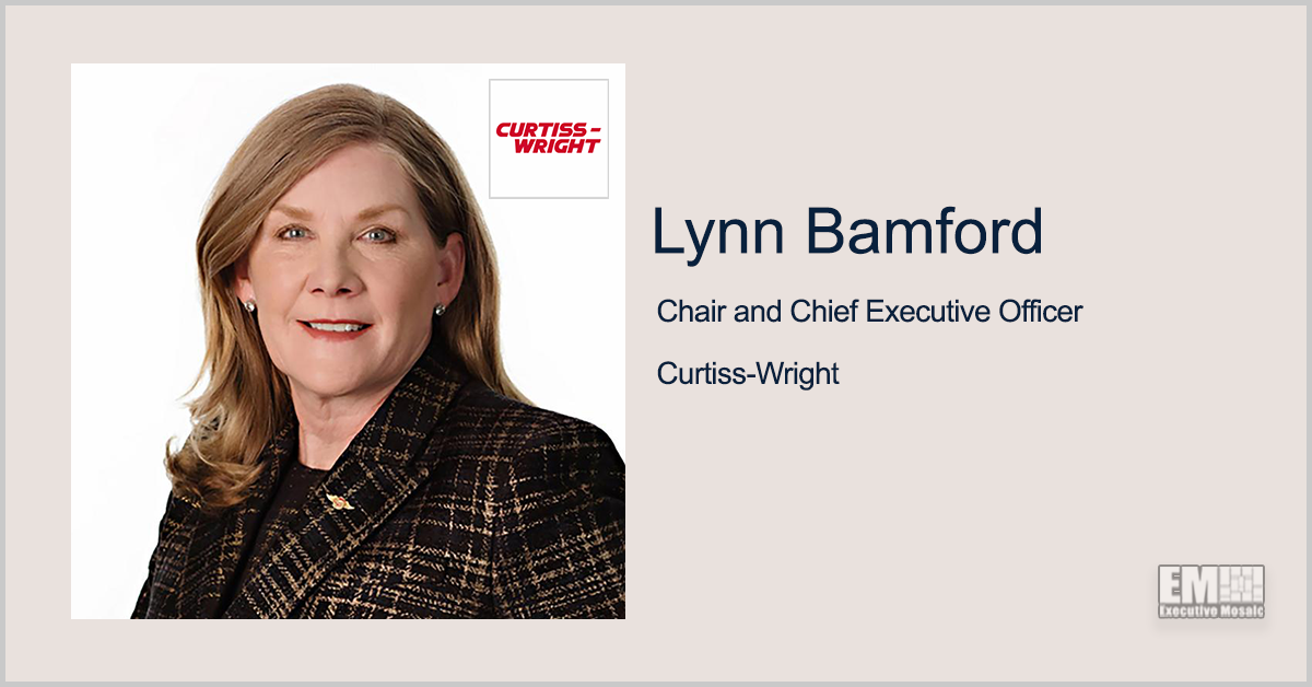 Curtiss-Wright CEO Lynn Bamford Adds Chairman Role