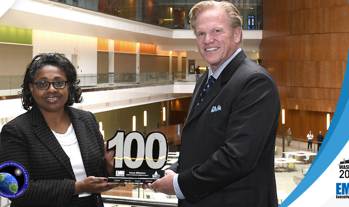 NGA Deputy Director Tonya Wilkerson Receives 1st Wash100 Award From Executive Mosaic CEO Jim Garrettson