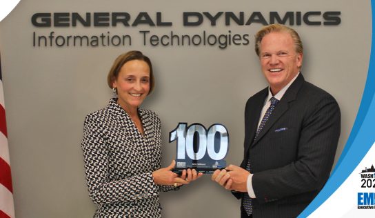 GDIT President Amy Gilliland Presented 5th Consecutive Wash100 Award By Executive Mosaic CEO Jim Garrettson