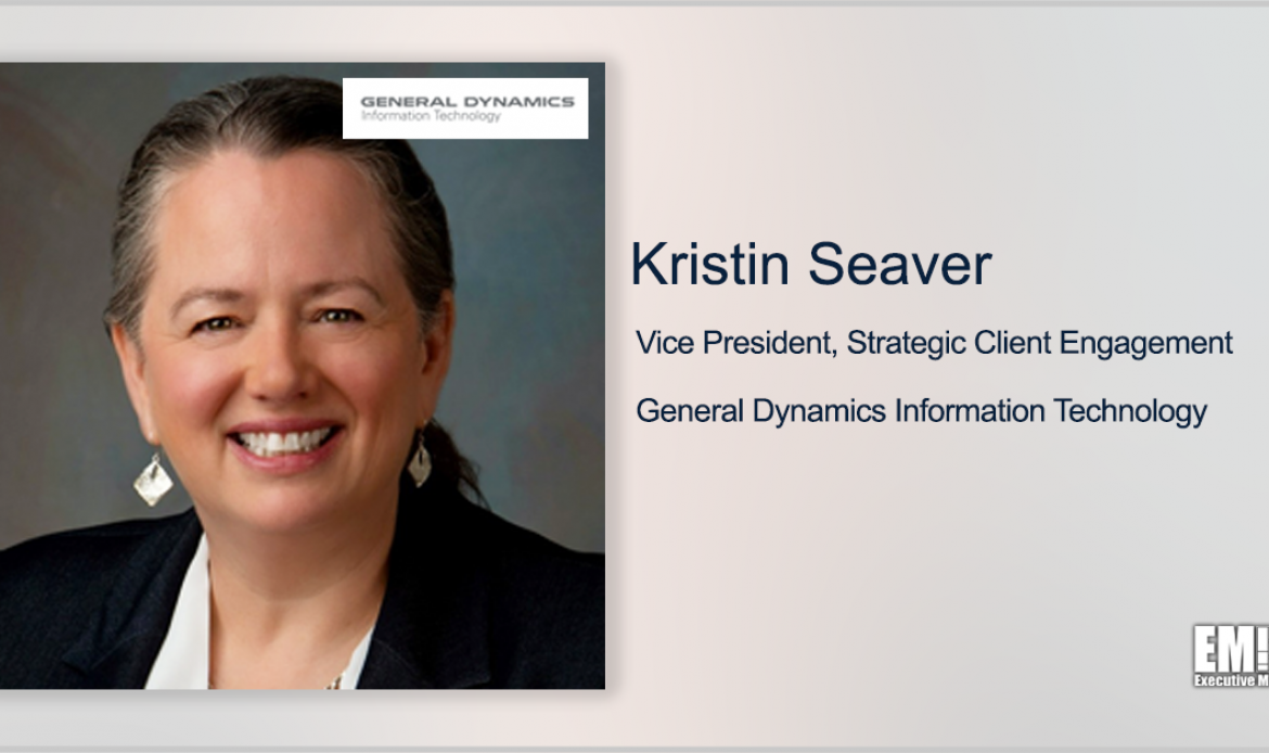Postal Service Vet Kristin Seaver Named GDIT VP of Strategic Client Engagement