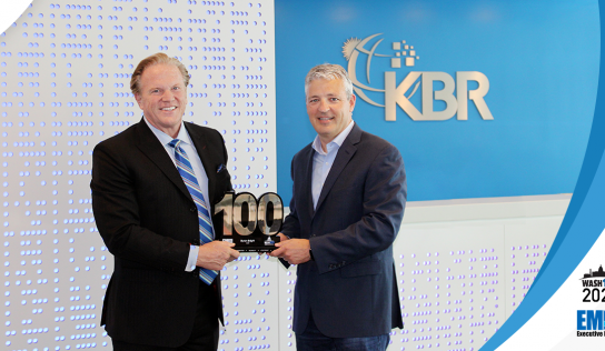 KBR’s Byron Bright Receives 3rd Consecutive Wash100 Award From Executive Mosaic CEO Jim Garrettson