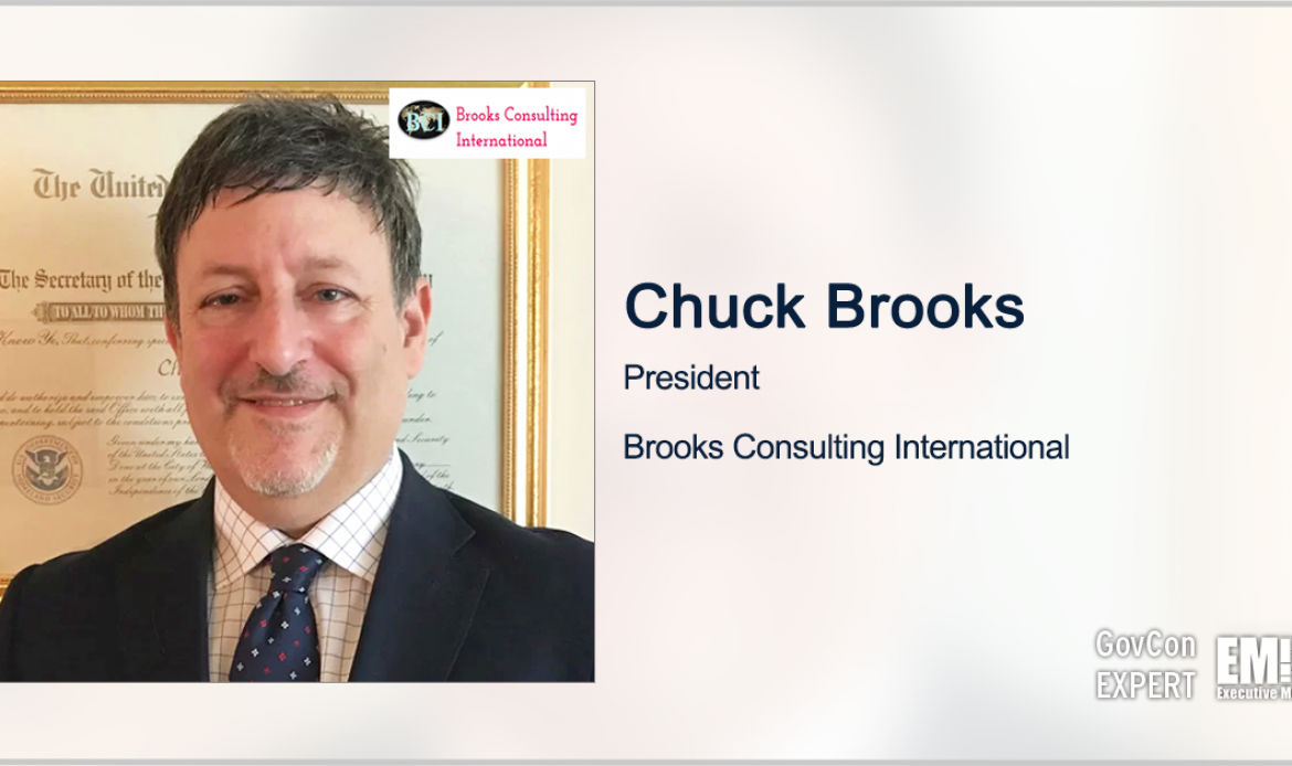 Video Interview: GovCon Expert Chuck Brooks Talks Cybersecurity & Government Tech Market Trends