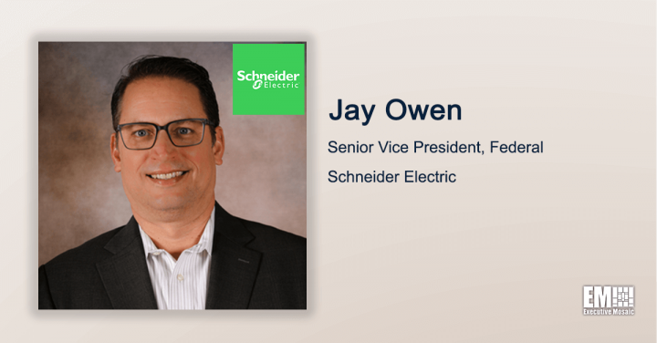 Jay Owen Named Head of Newly Created Schneider Electric Federal Team