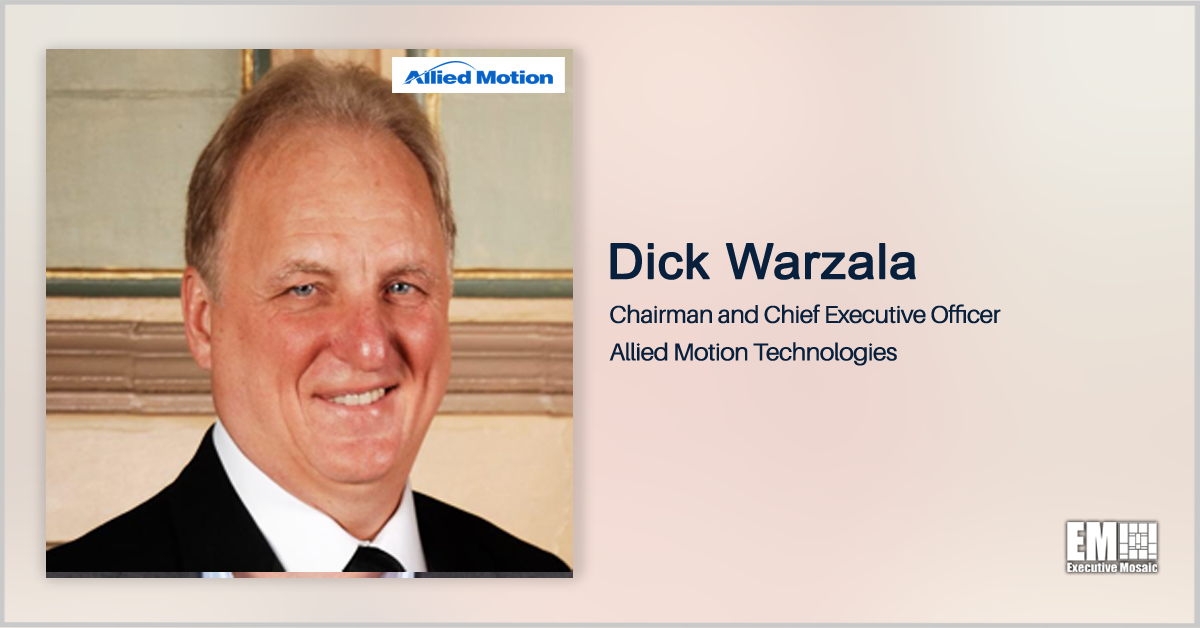 Allied Motion Buys FPH Group to Grow Defense Market Footprint; Dick Warzala Quoted