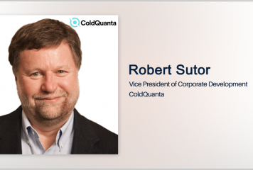 IBM Research Vet Robert Sutor Named ColdQuanta VP of Corporate Development