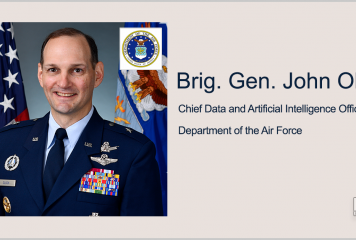Video Interview: DAF’s Brig. Gen. John Olson Says Data is the Disruptive Element of the 21st Century