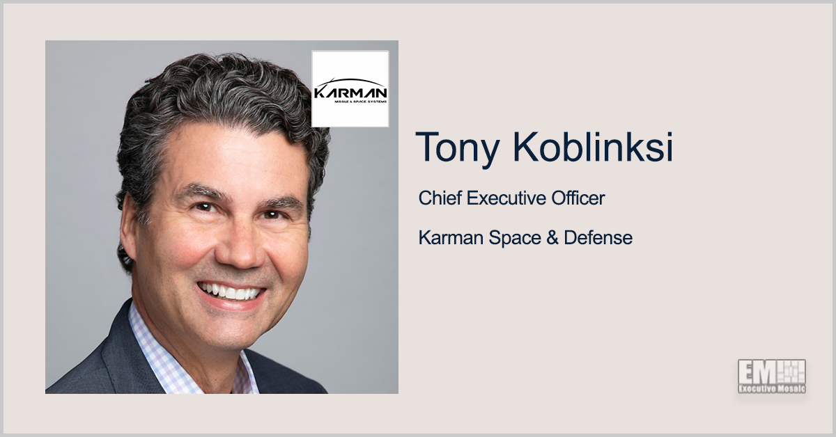 Karman Space & Defense Purchases Cornerstone Research Group’s Resin Tech; Tony Koblinksi Quoted