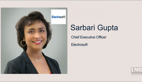 Electrosoft Buys Achilles Shield in Government Cybersecurity Market Push; Sarbari Gupta Quoted