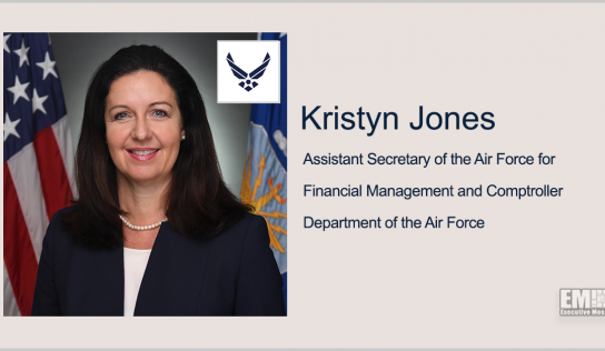 Air Force Comptroller Kristyn Jones: Financial Management is an Enterprise Issue