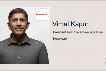 Vimal Kapur Promoted to Honeywell President, COO