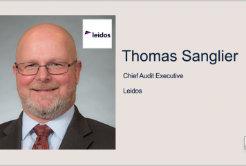 Thomas Sanglier Named Leidos Chief Audit Executive; Roger Krone Quoted