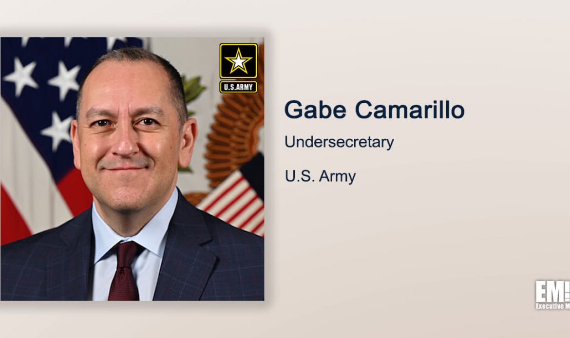 Army Undersecretary Gabe Camarillo: Electronic Warfare is a Growing Concern