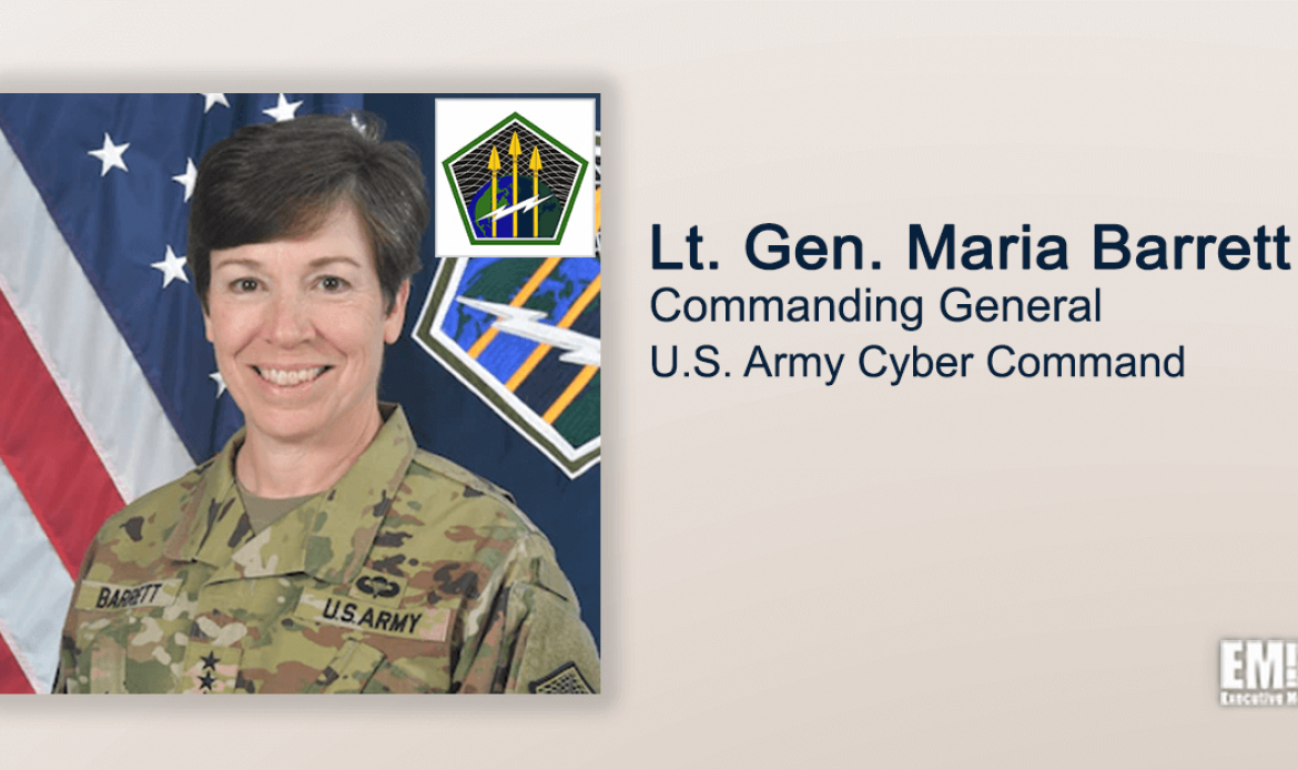 Impending TRADOC Document Outlines Pathway for Army to Achieve Information Advantage; Lt. Gen. Maria Barrett Quoted