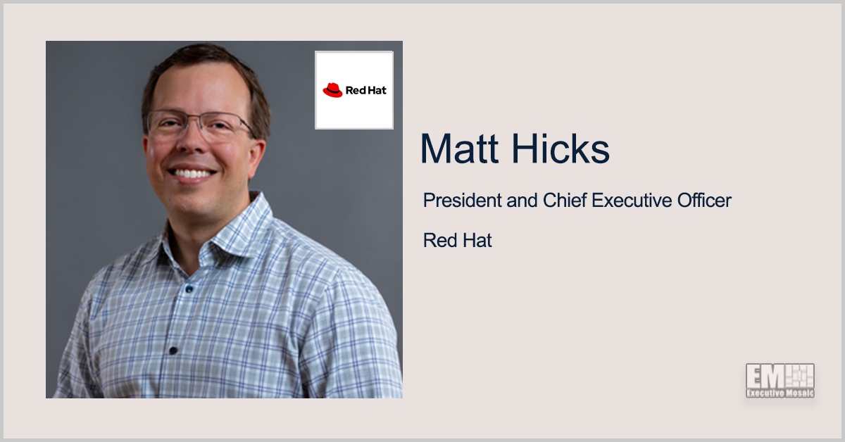 Matt Hicks Succeeds Paul Cormier as Red Hat President & CEO