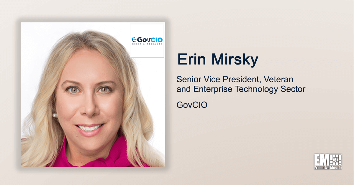 GovCIO Secures $390M VA Health Services Portfolio IT Support Contract; Erin Mirsky Quoted