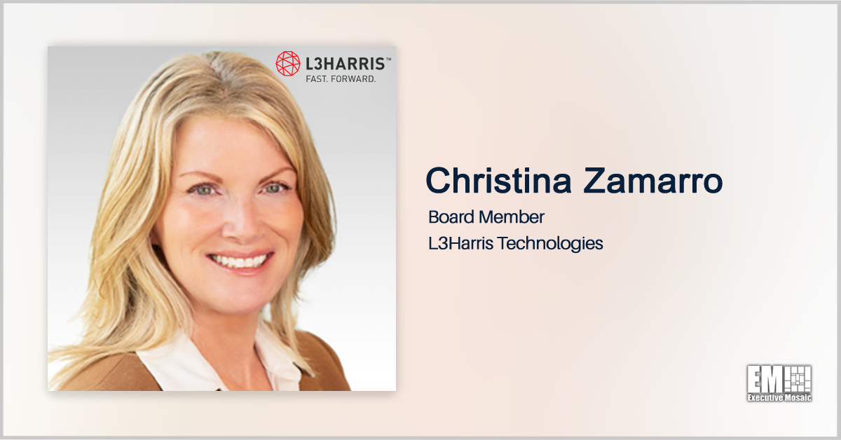 Christina Zamarro Elected to L3Harris Board; Christopher Kubasik Quoted
