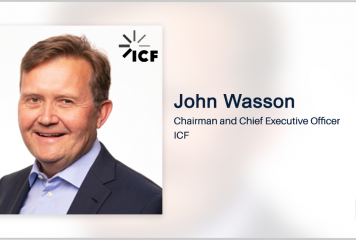 ICF Reports 14% Growth in Q2 Government Segment Revenue; John Wasson Quoted