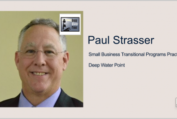 Paul Strasser Appointed Deep Water Point Small Business Transitional Programs Practice Leader