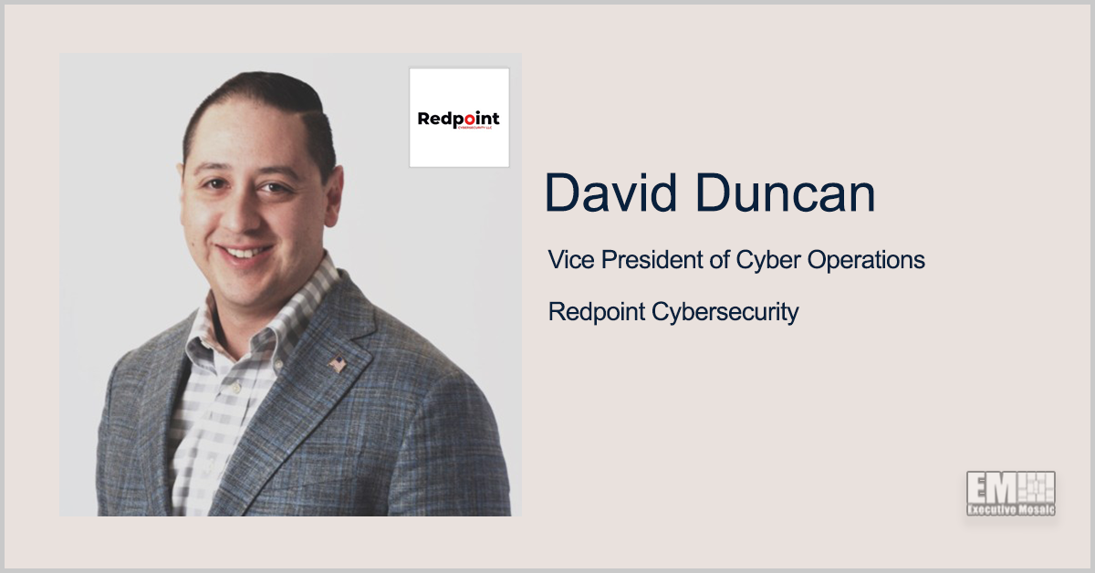 David Duncan Promoted to Redpoint Cyber Operations VP