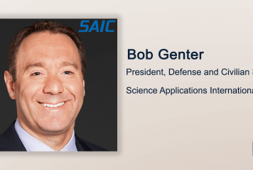 SAIC Lands $163M Contract to Help Maintain Navy Enterprise Networks; Bob Genter Quoted