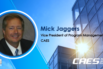 Former Northrop Exec Mick Jaggers Appointed Program Management VP at CAES