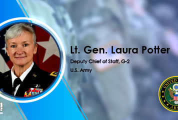 Lt. Gen. Laura Potter: Army Must Address “Gray Zone Threats” to Perfect Sensing Capability