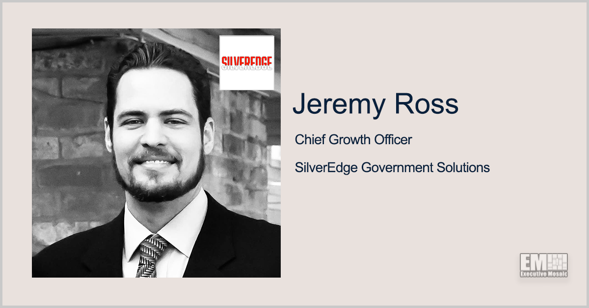Jeremy Ross Named SilverEdge Chief Growth Officer