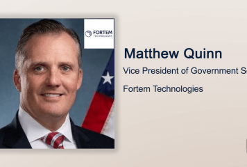 Secret Service Vet Matthew Quinn Named VP of Fortem’s Government Unit