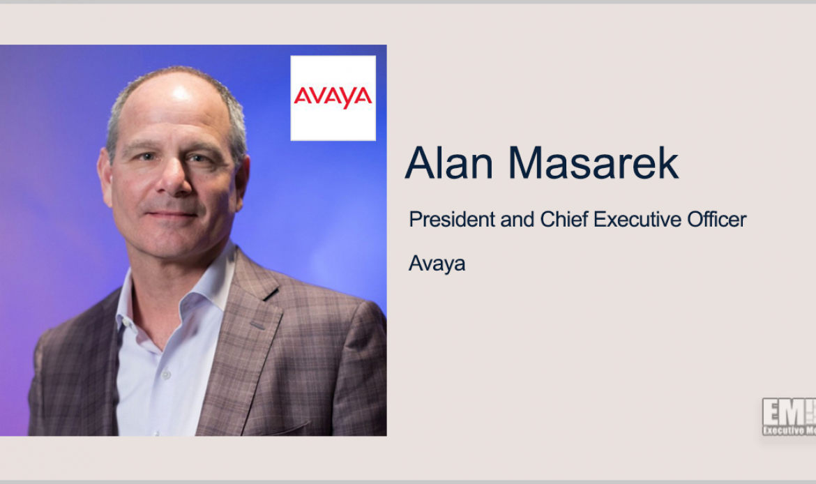 Alan Masarek Takes Helm as Avaya’s New President, CEO
