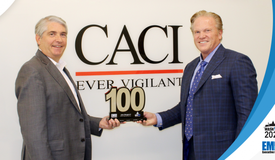 CACI President, CEO John Mengucci Receives 3rd Wash100 Award From Executive Mosaic CEO Jim Garrettson