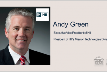 HII Wins $826M DOD Task Order for Integrated Tech Services; Andy Green Quoted