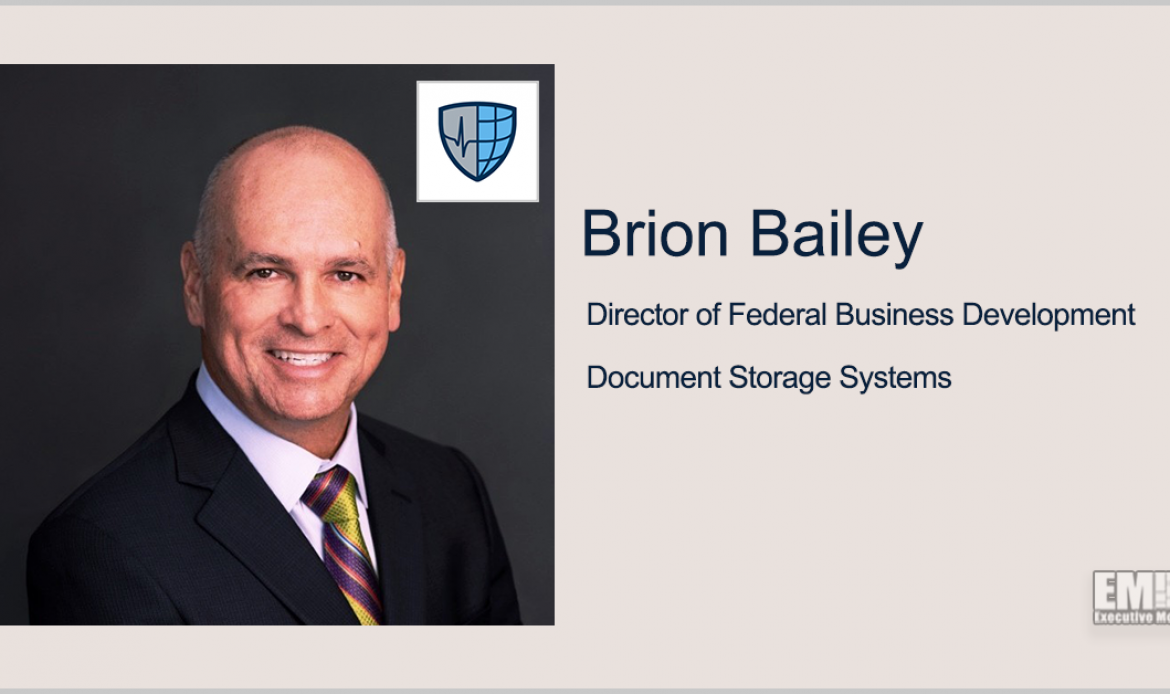 Brion Bailey Named DSS Federal Business Development Director