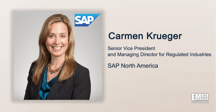 Carmen Krueger Named Regulated Industries Lead for SAP North America