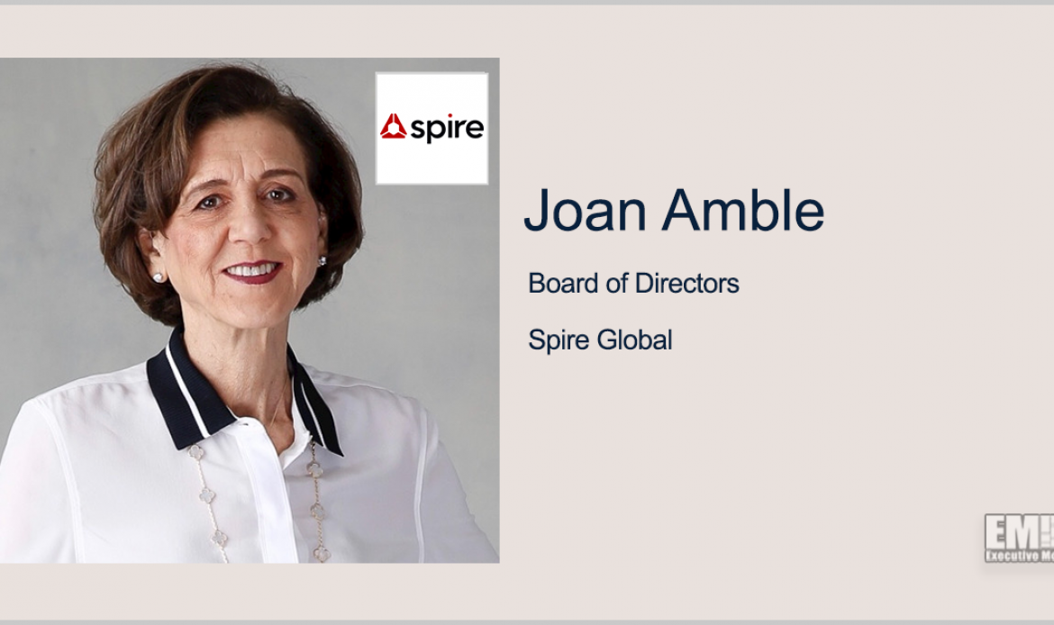 Spire Global Adds Joan Amble to Board of Directors