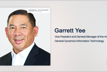 Garrett Yee Named VP, General Manager of GDIT Army Sector