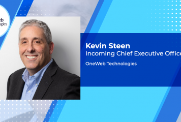 Kevin Steen to Succeed Bob Roe as OneWeb Technologies CEO