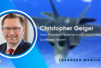 Lockheed Elevates Christopher Geiger to Internal Audit VP Post