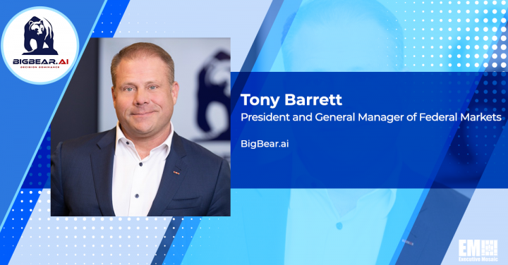 BigBear Promotes Tony Barrett to Federal Market President in Series of Exec Moves