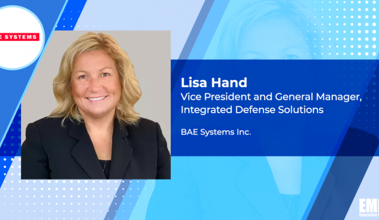 BAE Secures $143M Navy Surface Combat Systems Center Support Contract; Lisa Hand Quoted