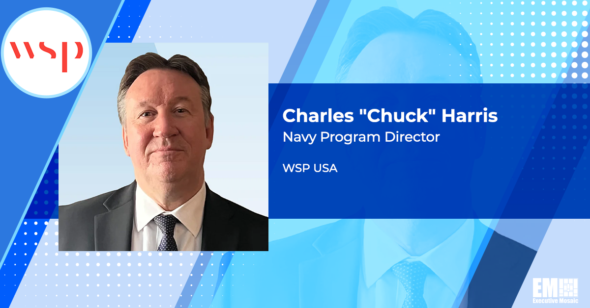 Chuck Harris Named WSP USA Navy Program Director