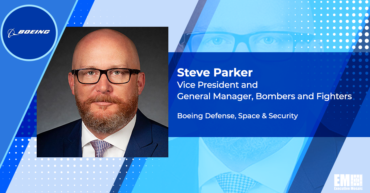 Report: Boeing Promotes Steve Parker to Defense Segment COO