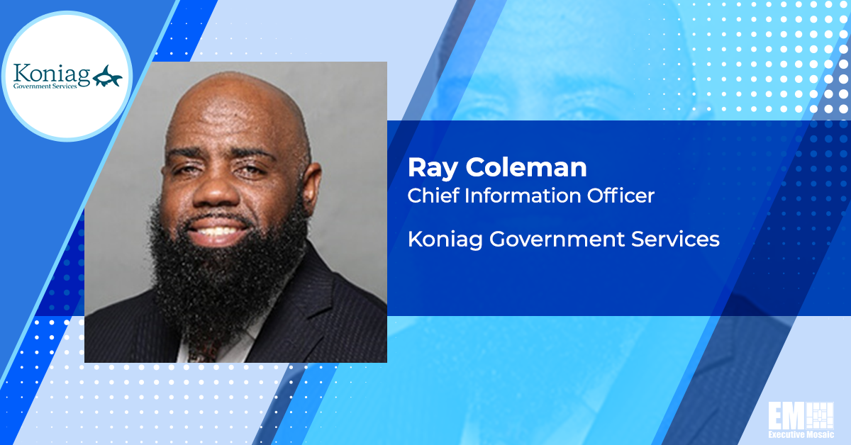 Ray Coleman Named Koniag Government Services CIO