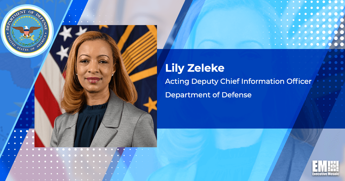 Lily Zeleke: DOD on Track to Award $9B Cloud Contract in December