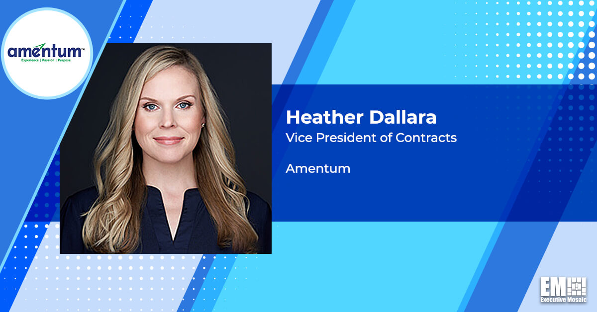 Q&A With Amentum Contracts VP Heather Dallara on Advancing Contract Processes, Offerings