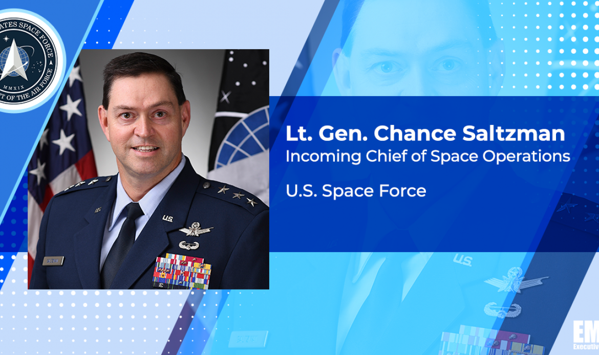 Chance Saltzman Confirmed as USSF Chief of Space Operations, Promoted to General