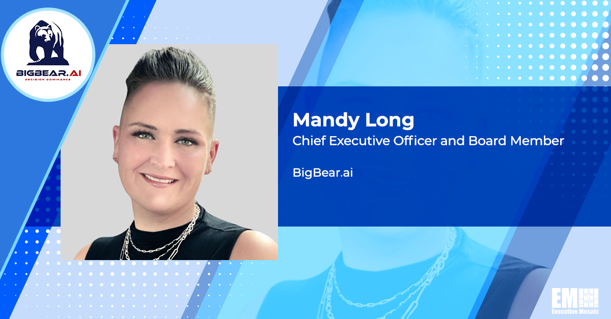 Former IBM VP Mandy Long Becomes CEO of BigBear.ai