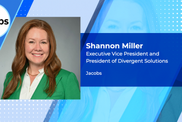 Shannon Miller Named Jacobs EVP, Divergent Solutions President
