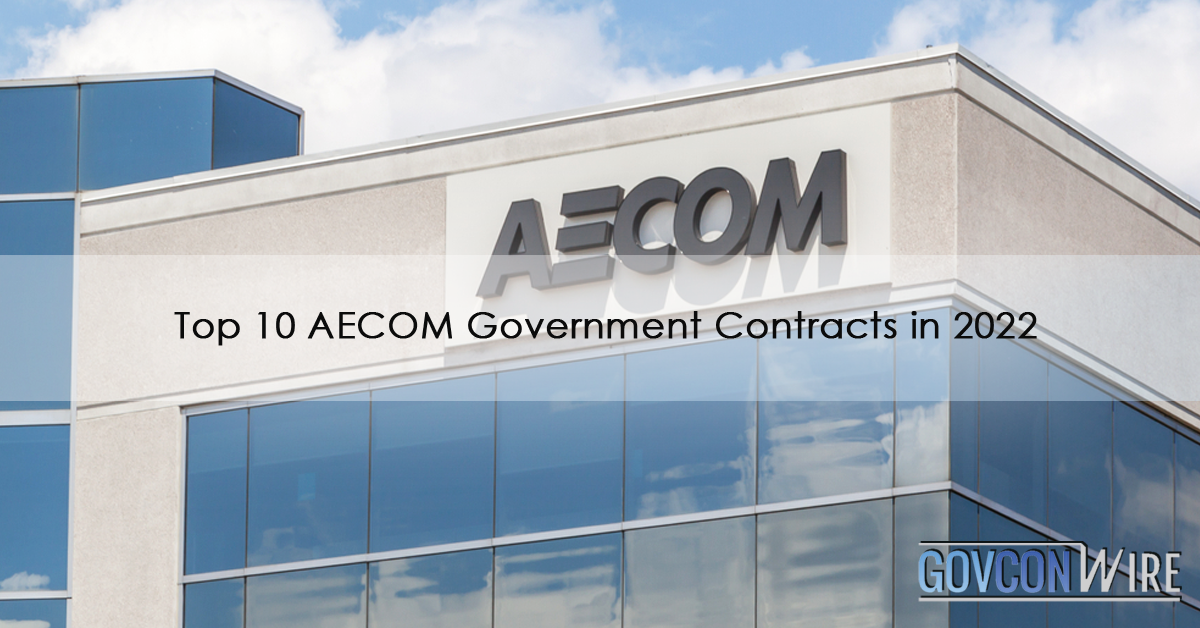 Top 10 AECOM Government Contracts | AECOM logo